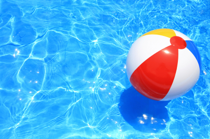 Summer: Ball in a Pool